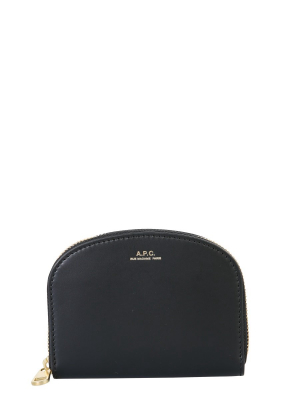 A.p.c. Demi Lune Compact Wallet