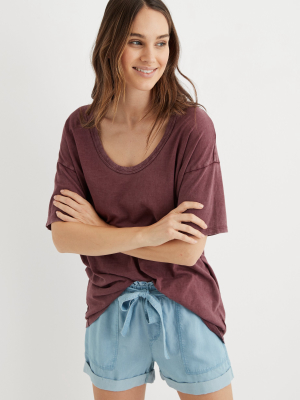 Aerie Boyfriend Voop Oversized T-shirt