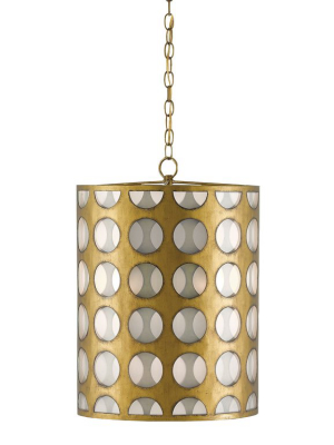 Go-go Pendant In Brass