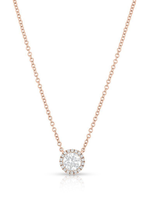 14kt Rose Gold Diamond Ava Necklace