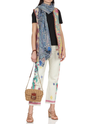 Etro Paisley Print Scarf