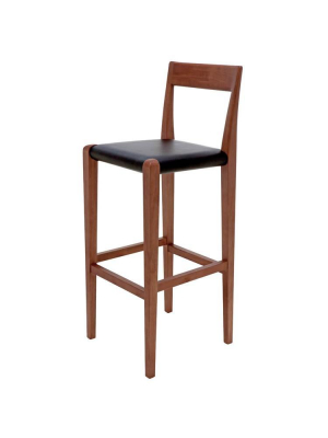 Nuevo Ameri Bar Stool - Black