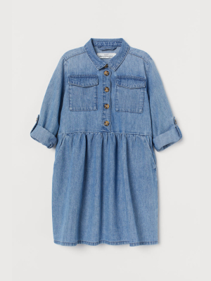 Denim Shirt Dress