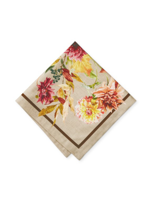 Harvest Bloom Napkins, Set Of 4