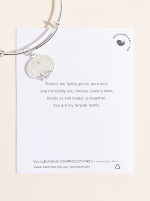 'love Makes Us Family' Charm Bangle