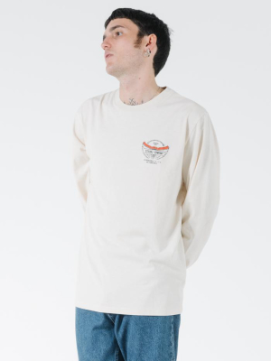 C&c Wings Merch Fit Long Sleeve Tee - Heritage White