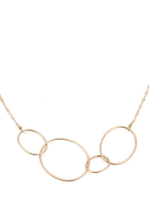 Organic 4-loop Necklace