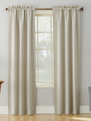 Kenneth Energy Saving Blackout Rod Pocket Curtain Panel - Sun Zero