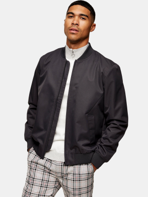 Considered Gray Bomber Jacket