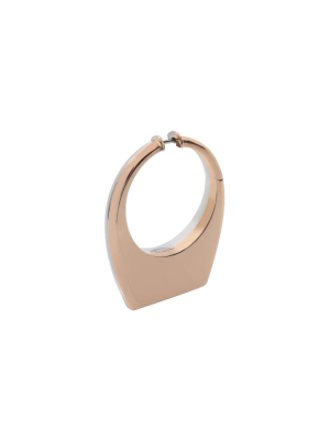 Dois Irmaos Earclip - White & Rose Gold