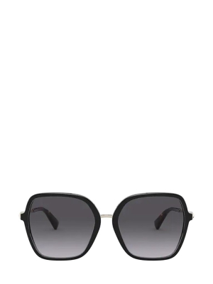 Valentino Eyewear Square Frame Sunglasses