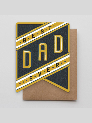 Best Dad Ever Banner