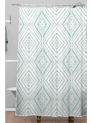 Jacqueline Maldonado Dash Diamond Shower Curtain - Deny Designs