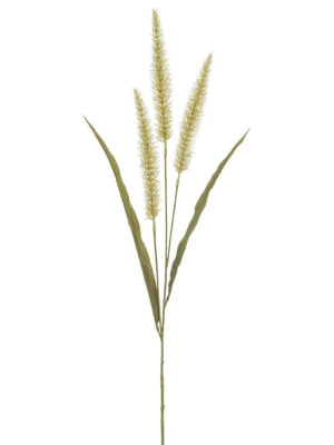 Fake Foxtail Fall Grass In Beige - 36"