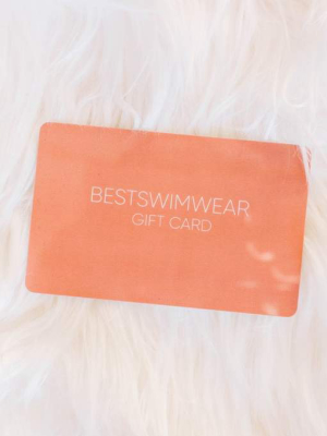 Bestswimwear Virtual Gift Card