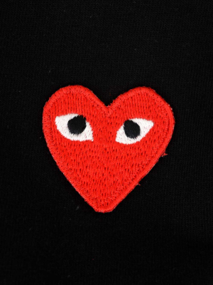 Comme Des Garçons Play Heart Logo Crewneck T-shirt