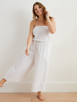 Aerie Strapless Jumpsuit