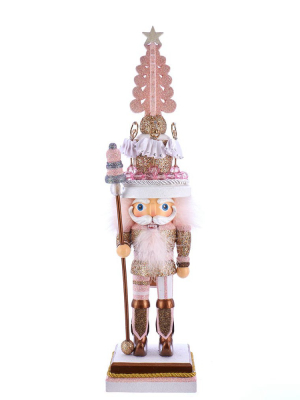 Kurt Adler 17.5" Hollywood Ballet And Tree Nutcracker