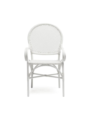 Donovan Arm Chair White