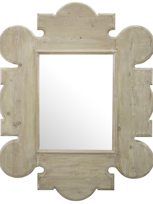 Reclaimed Lumber Gothic Mirror