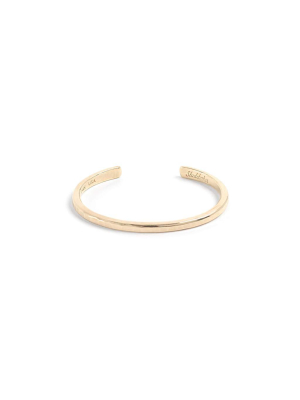 Classic Cuff / Solid Gold