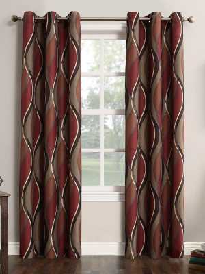 No. 918 Intersect Casual Grommet Curtain Panel