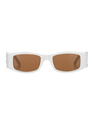 Palm Angels Angel Logo Lettering Sunglasses