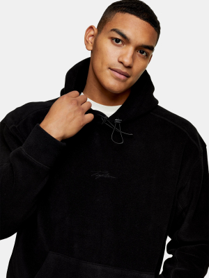 Signature Black Fleece Hoodie