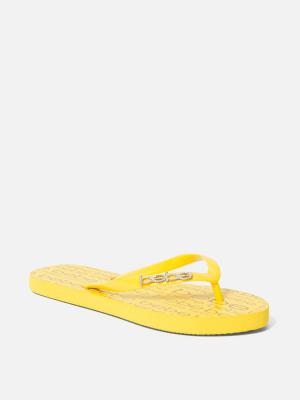 Samirah Logo Flip Flops