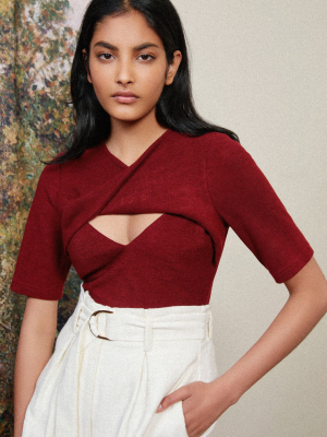 Brighton Twist Jersey Top