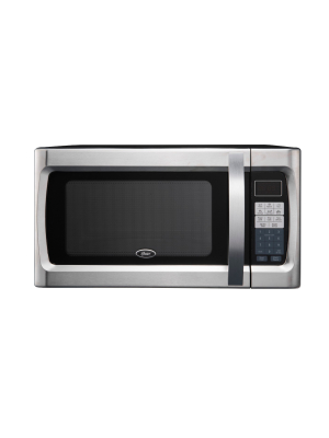 Oster 1.3 Cu Ft 1100 Watt Microwave Oven - Stainless Steel - Ogzf1301