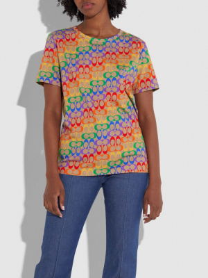 Rainbow Signature T-shirt