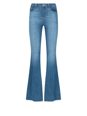 J Brand Valentina High-rise Flared Jeans