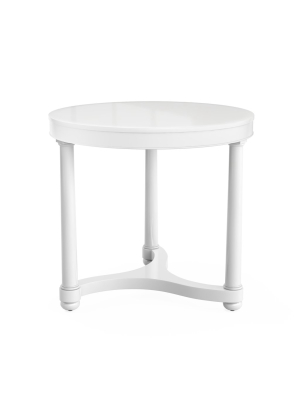 Gwendolen Side Table (white)