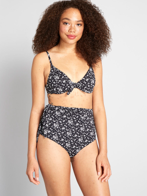 The Claudia High-waisted Bikini Bottom