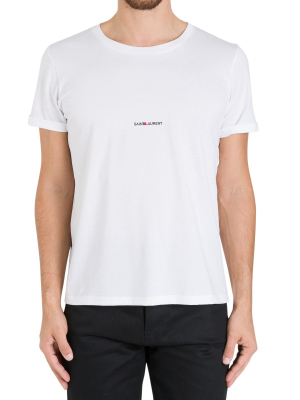 Saint Laurent Logo Print T-shirt