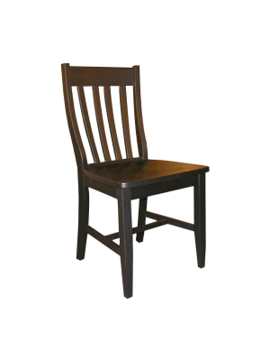 Set Of 2 Cafe Chairs - International Concepts