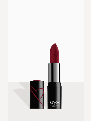 Nyx Pmu Shout Loud Satin Lipstick Deep Red...