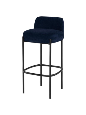 Nuevo Inna Counter Stool - Twilight W/ Seat Top