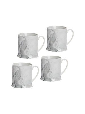 C&f Home Agate Ware Mug Set Of 4