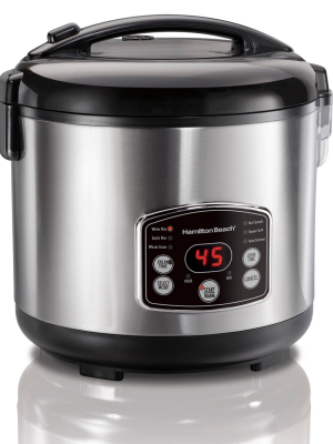 Hamilton Beach 14-cup Rice Cooker - Black