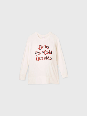 Maternity Holiday Graphic Sweatshirt - Isabel Maternity By Ingrid & Isabel™