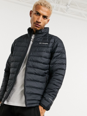 Columbia Powder Lite Jacket In Black