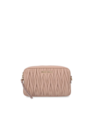 Miu Miu Matelassé Shoulder Bag