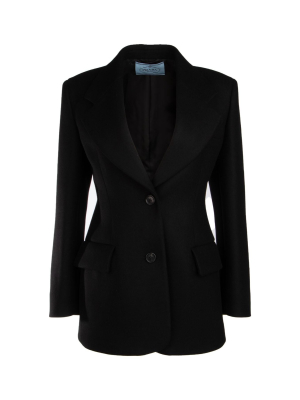 Prada Single Breasted Blazer