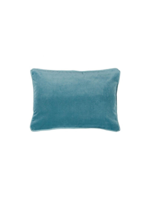 Glass Velvet Gusseted Pillow