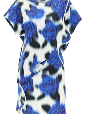 Kenzo Roses Print T-shirt Dress