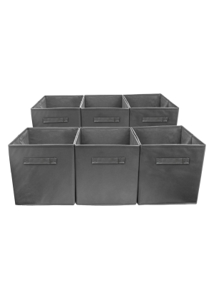 Sorbus Cube Storage Box Gray