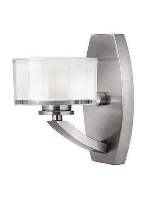 Bath Meridian Bath Sconce Brushed Nickel