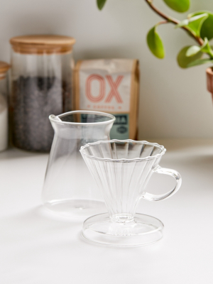 Glass Pour-over Coffee Set